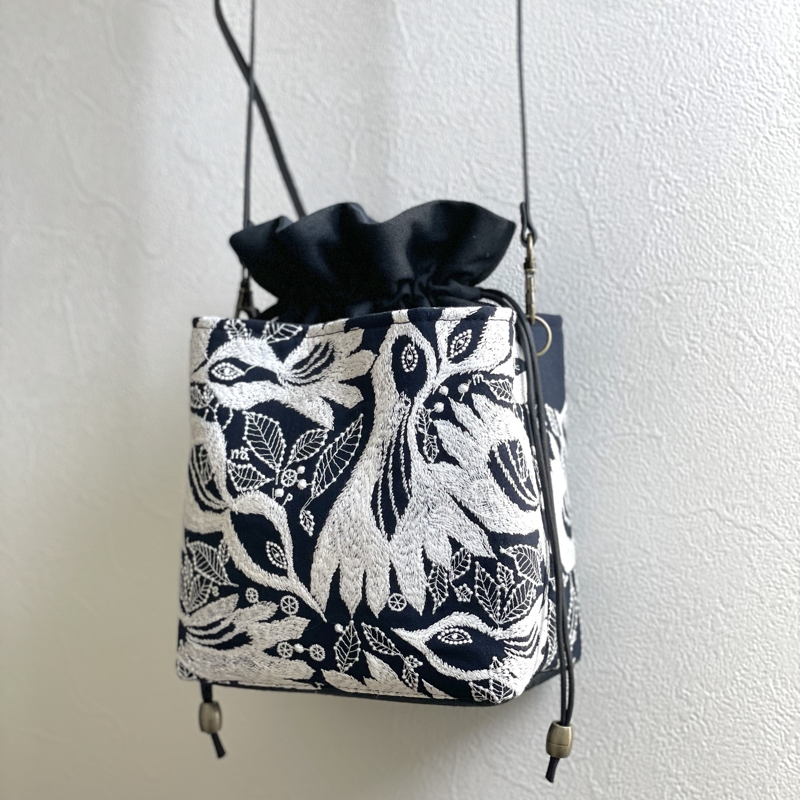 ミナペルホネン タルト ブラウンショルダーバッグ 美品ミナ