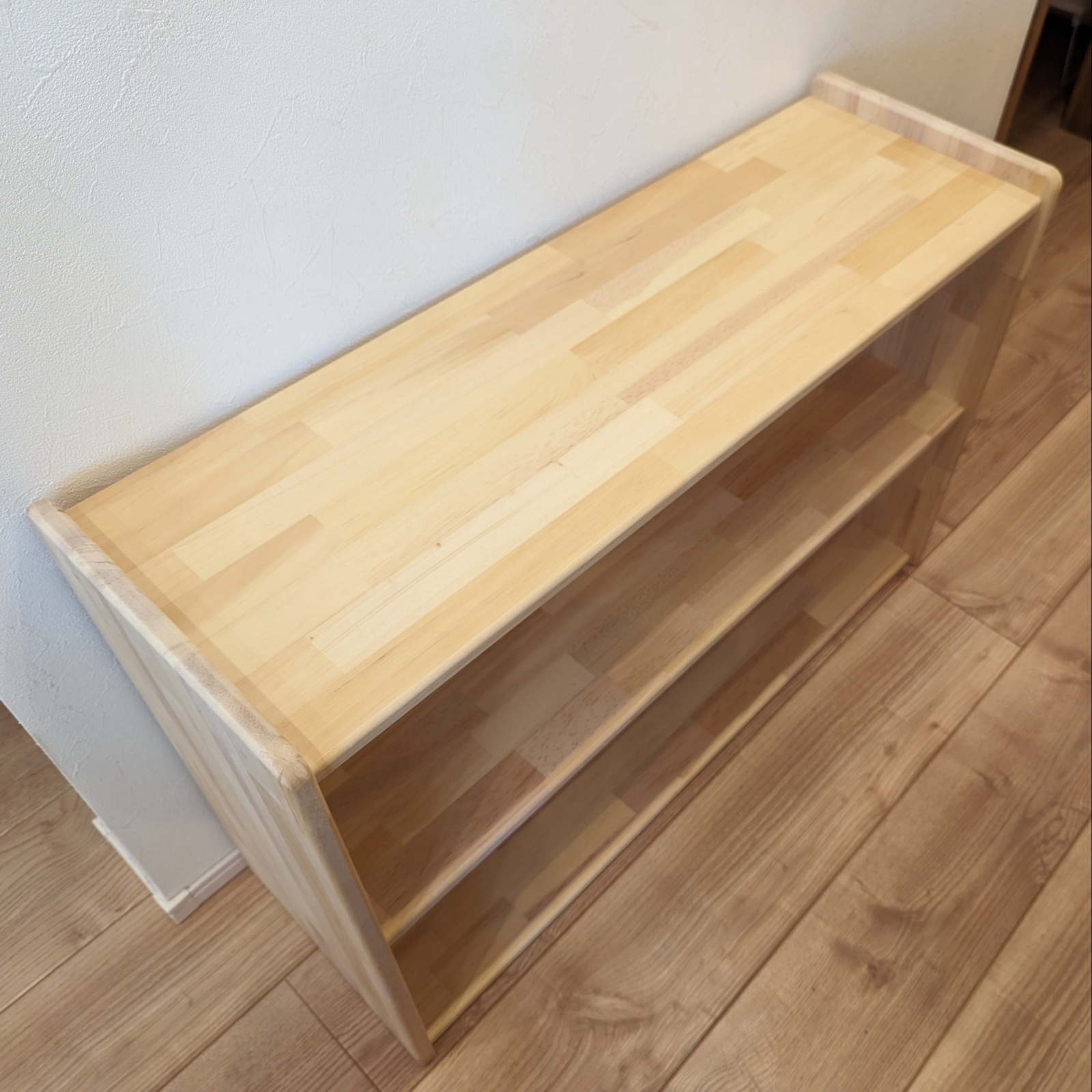 送料込】絵本棚 おもちゃ棚 ✨ 木製棚 モンテッソーリ ハンドメイド