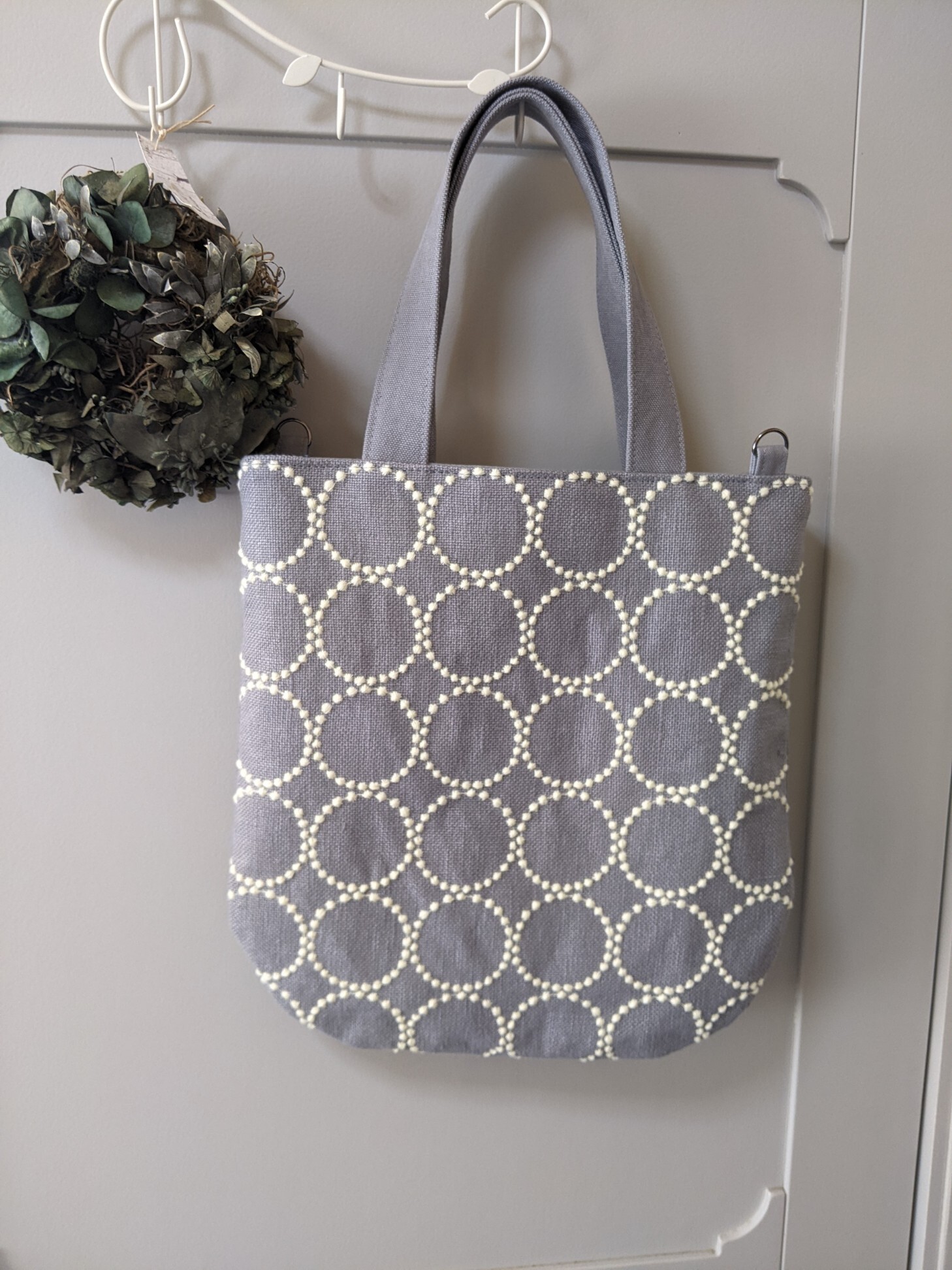 春色ミナペルホネン【tambourine】オーバル・タンバリングレートート