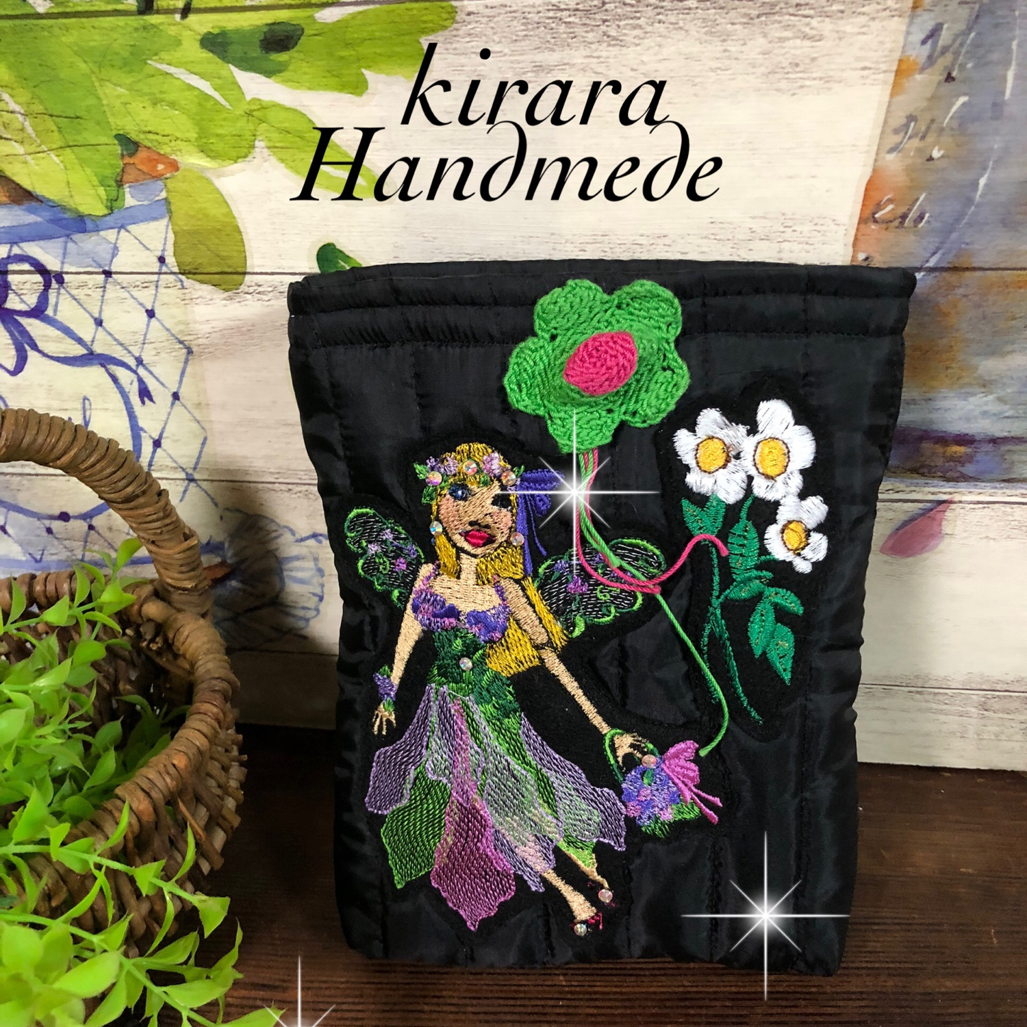 ロラライハリス刺繍 トートバッグ＆ショルダーバッグ - kirara1122