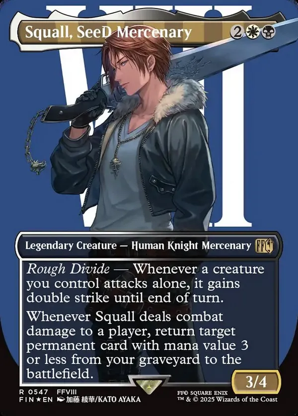 Squall, SeeD Mercenary • Standard Showdown Promos #2