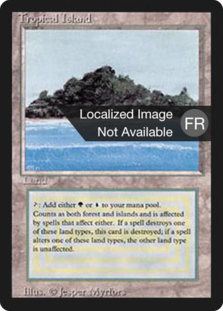 Tropical Island • Revised Edition (Foreign Black Border) #288