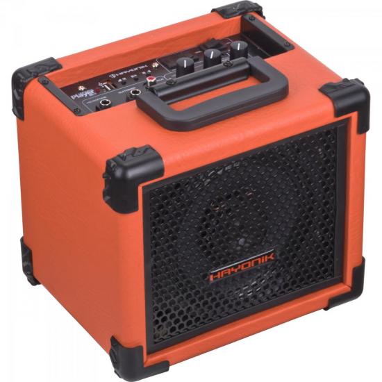 Caixa Multiuso 20W USB com Bateria Interna PLAYER 80 Laranja