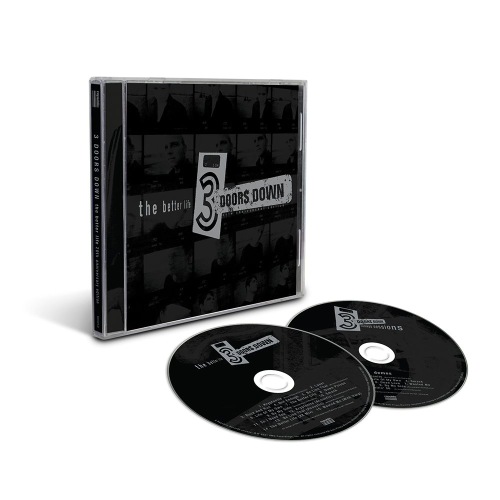 The Better Life (20th Anniversary) 2 CD | Shop the 3 Doors Down