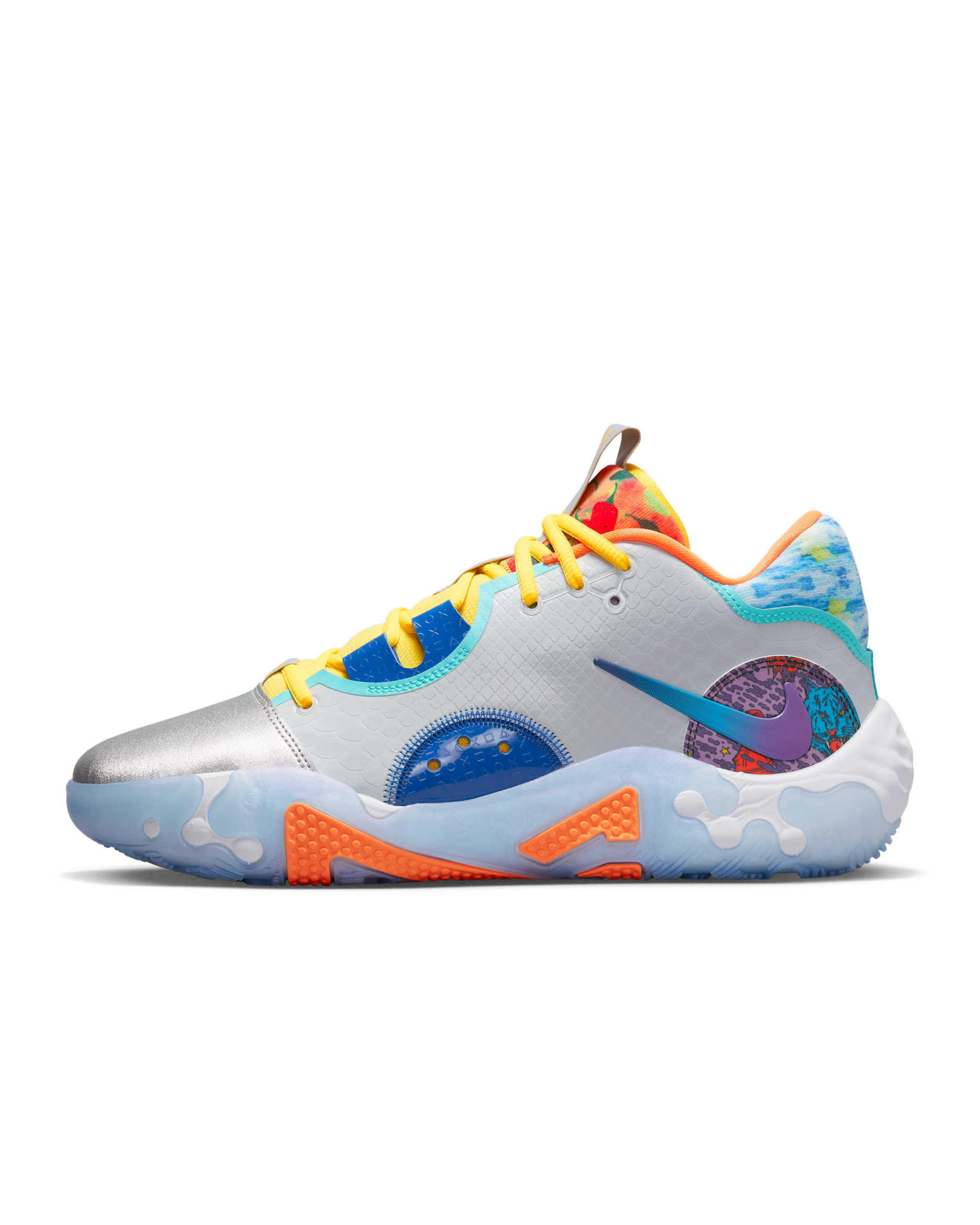 PG 6 EP 'Hot Wheels' Basketball Shoes. Nike ID