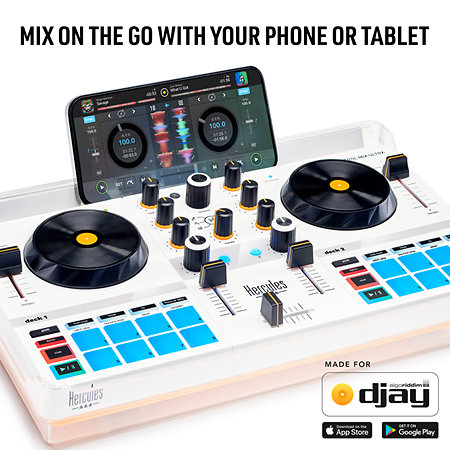 Hercules DJ DJControl Mix Ultra - Contrôleur DJ USB SonoVente.com