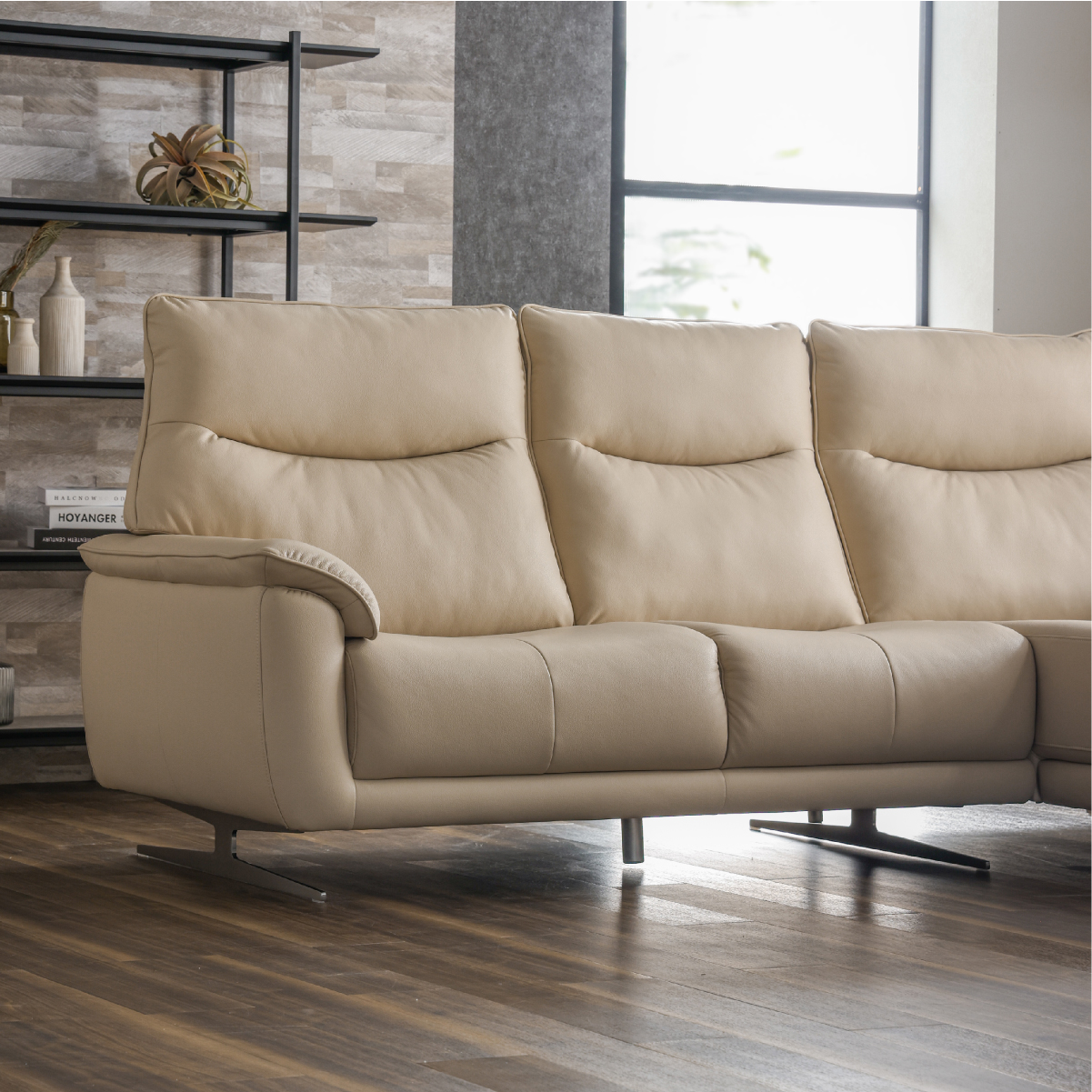 ライベラA ステン脚 カウチソファ 幅235cm ｜関家具公式通販サイト