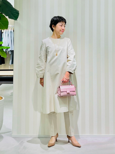 ハイカウントダブルクロス Aラインワンピース｜トゥモローランド 公式通販