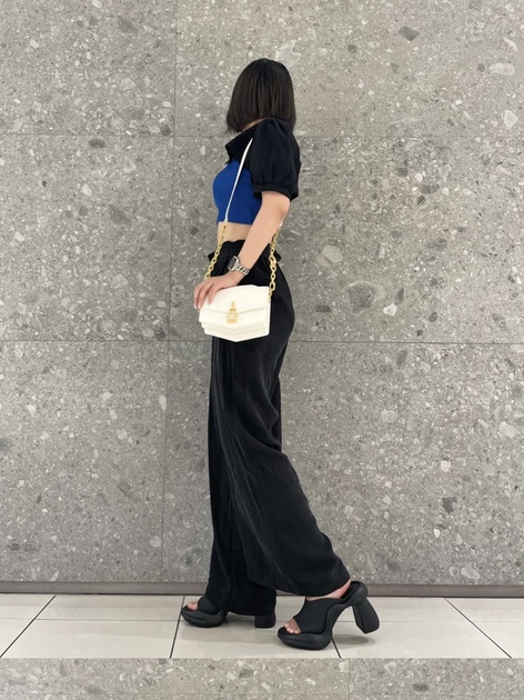 Leila レイラ オープントゥミュール - ブラック | CHARLES & KEITH