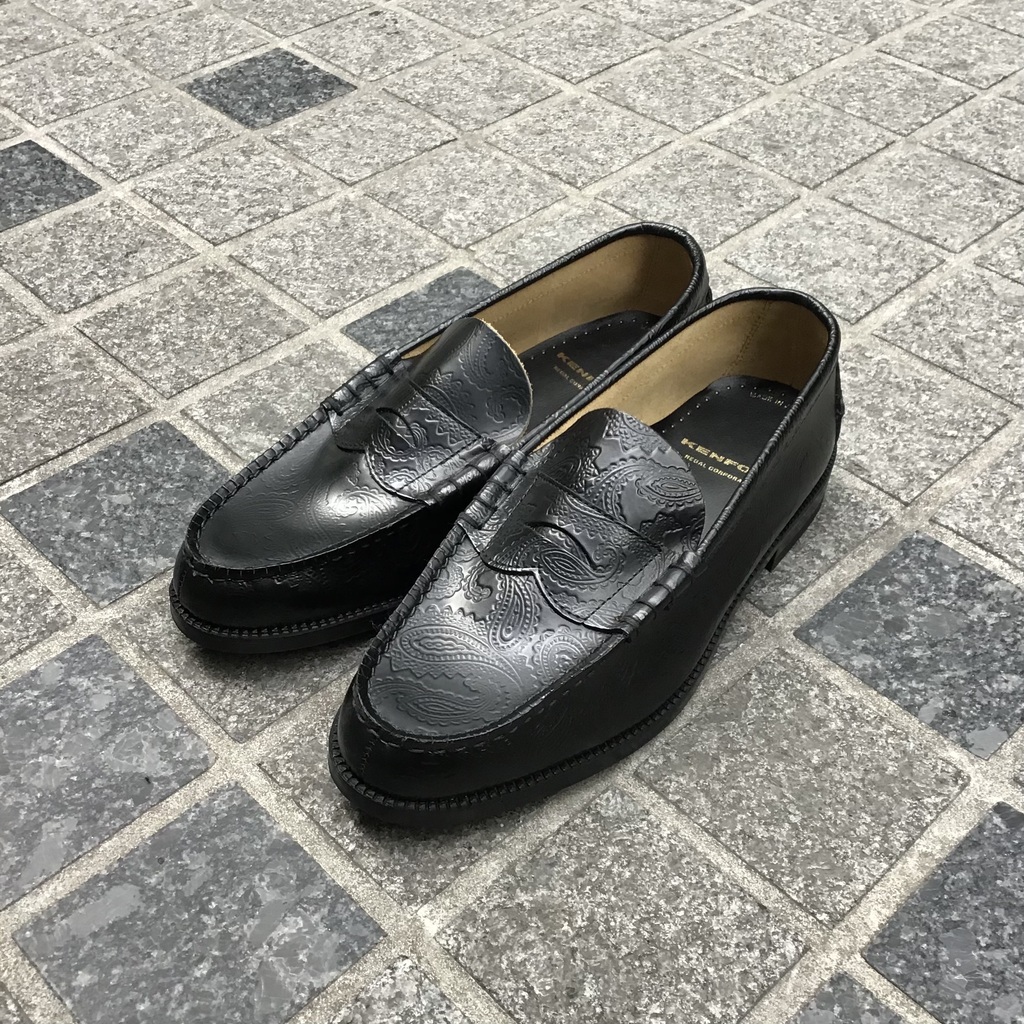 店舗限定】ペイズリー柄コインローファーが再入荷しました！ | 靴の