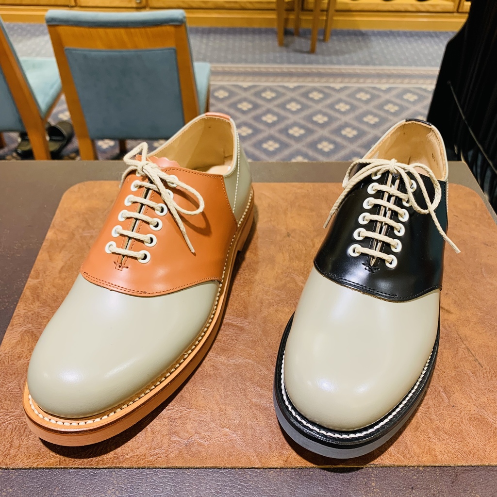 目を惹く、魅惑のサドルシューズ | 靴のリーガルコーポレーション公式