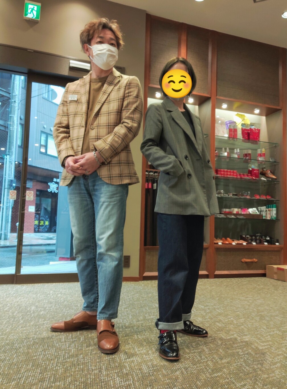 意図せぬリンクコーデ〜ダブルモンクストラップ編〜 | 靴のリーガル