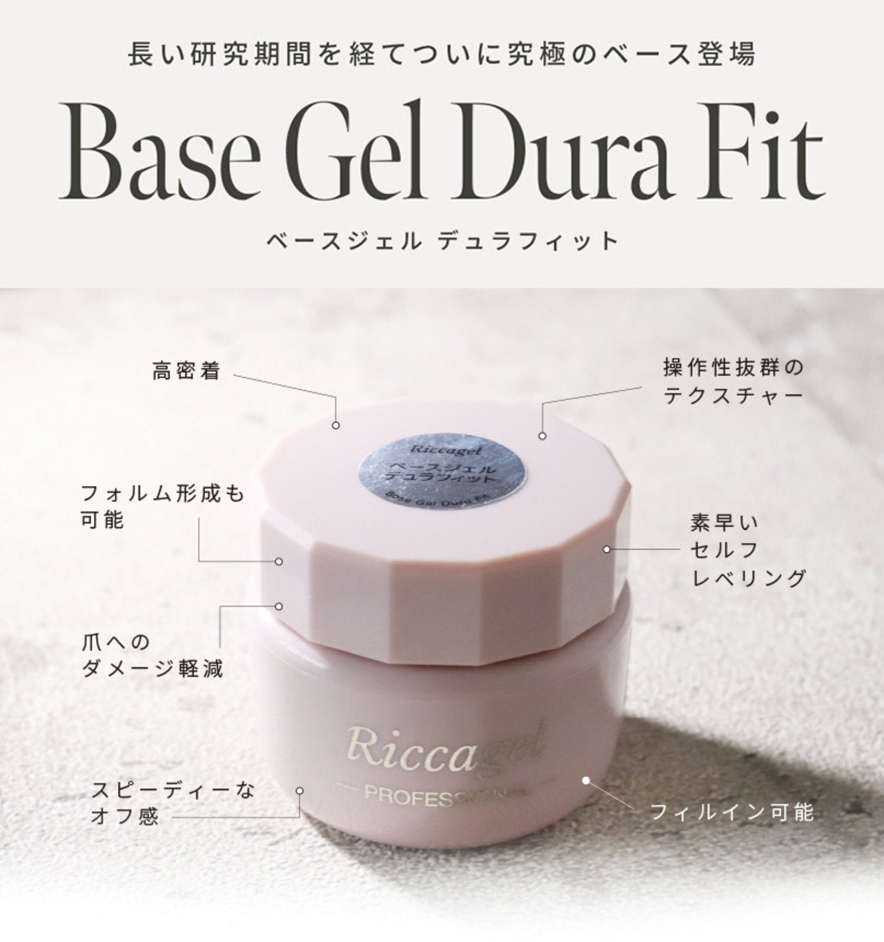 Riccagel】人気のジェルブランド“リッカジェル” ついに登場