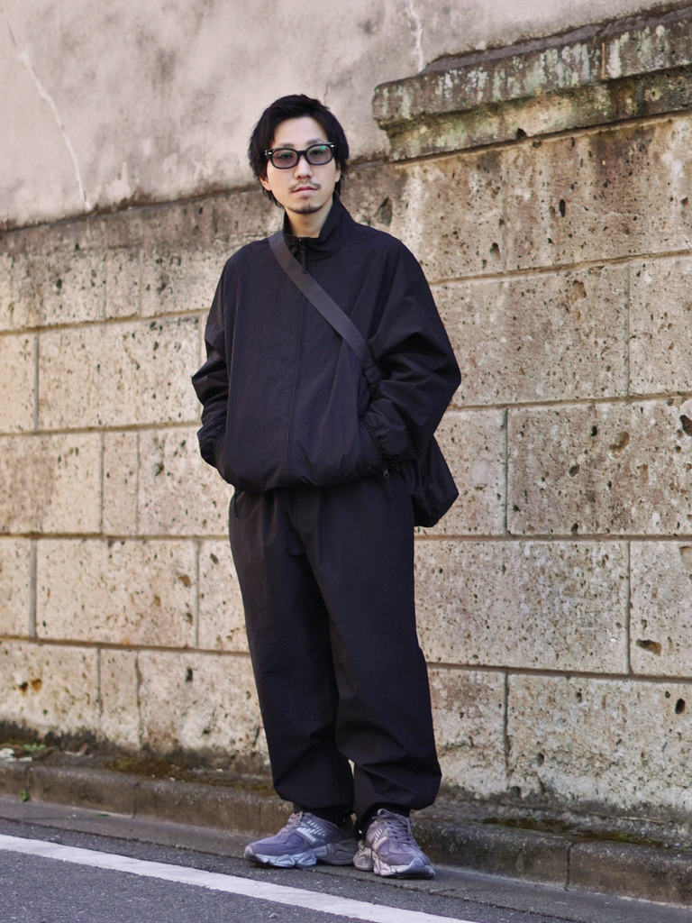 stein（シュタイン）】今年の春はナイロンセットアップが気分