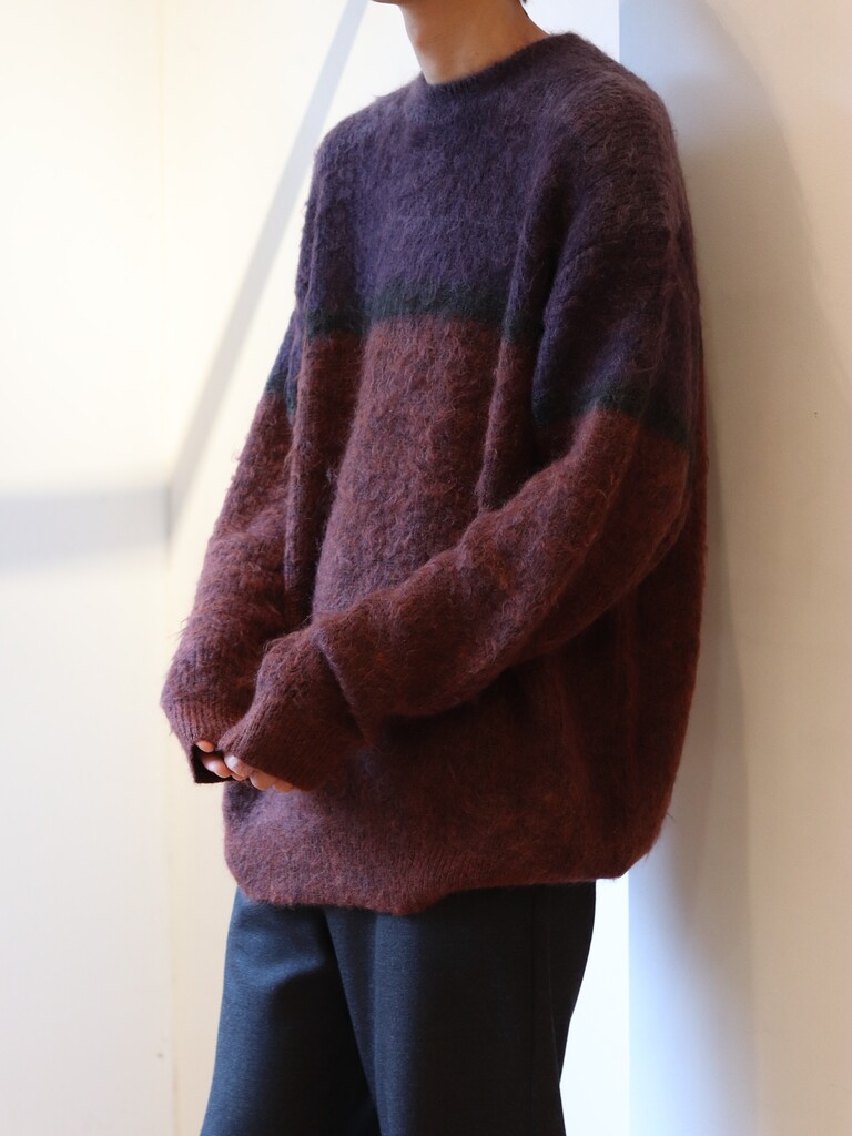 YOKE（ヨーク）】アイコニックなデザインのモヘアニット。皆さんは