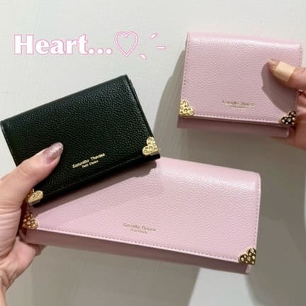 ハート金具 名刺入れ(FREE ブラック): Samantha Thavasa Petit Choice