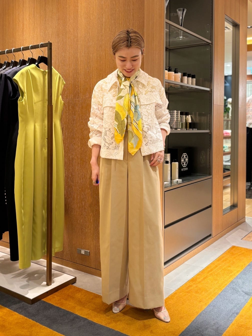 Inoue / 162cm(TOMORROWLAND )スタイリング・コーディネート