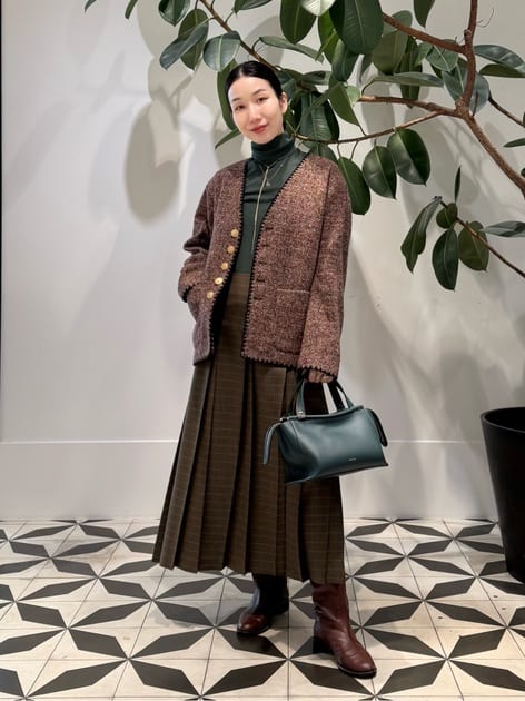 inner piece ベロアジャージー カップインキャミソール