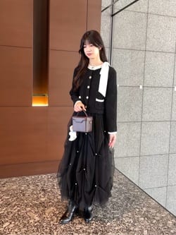 MARIEBELLEコラボ〉Ribbon Knit Jacket | カーデ | Rirandture（リ