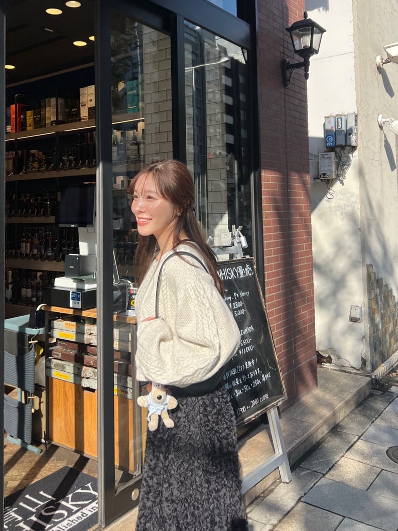 ラメケーブルニット｜PETAL ONLINE（ペタルオンライン）