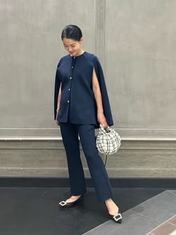 ケープ カーディガン