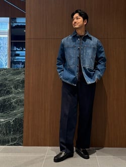 LOEFF＞5ゲージ ダメージ ニット プルオーバー UNISEX