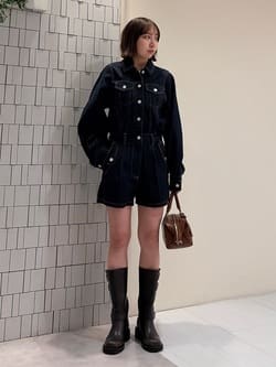 MOUSSY | DENIM SHORT ジャンプスーツ (オールインワン ) |SHEL'TTER