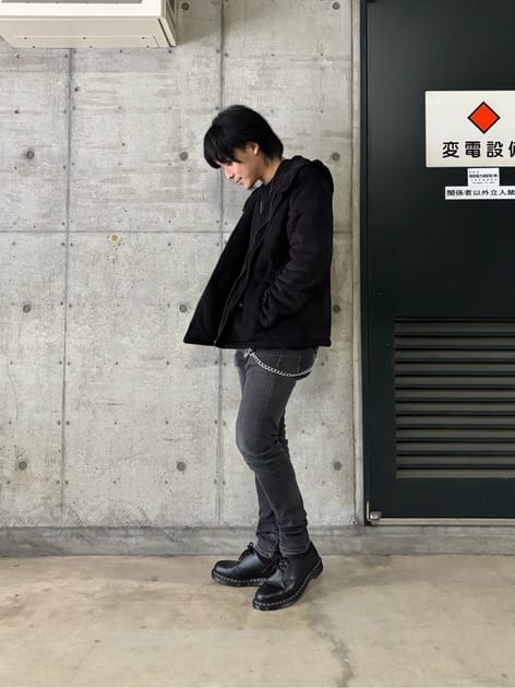 1461 WHITE STITCH 3 ホール シューズ