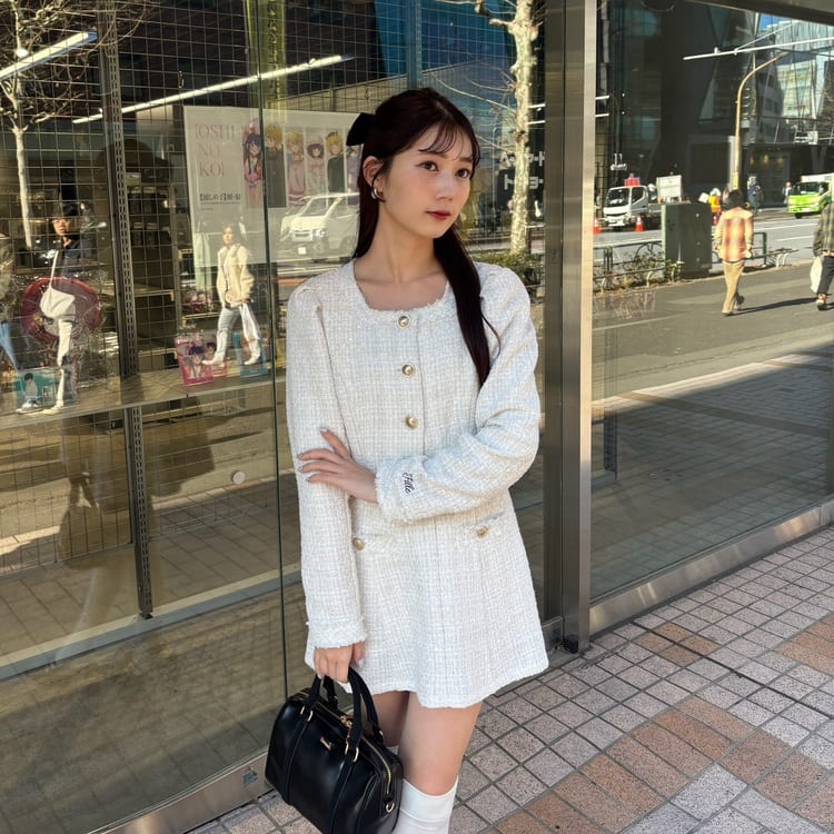 今すぐお届け》2wayリボンミドルコート/SMサイズあり | one after