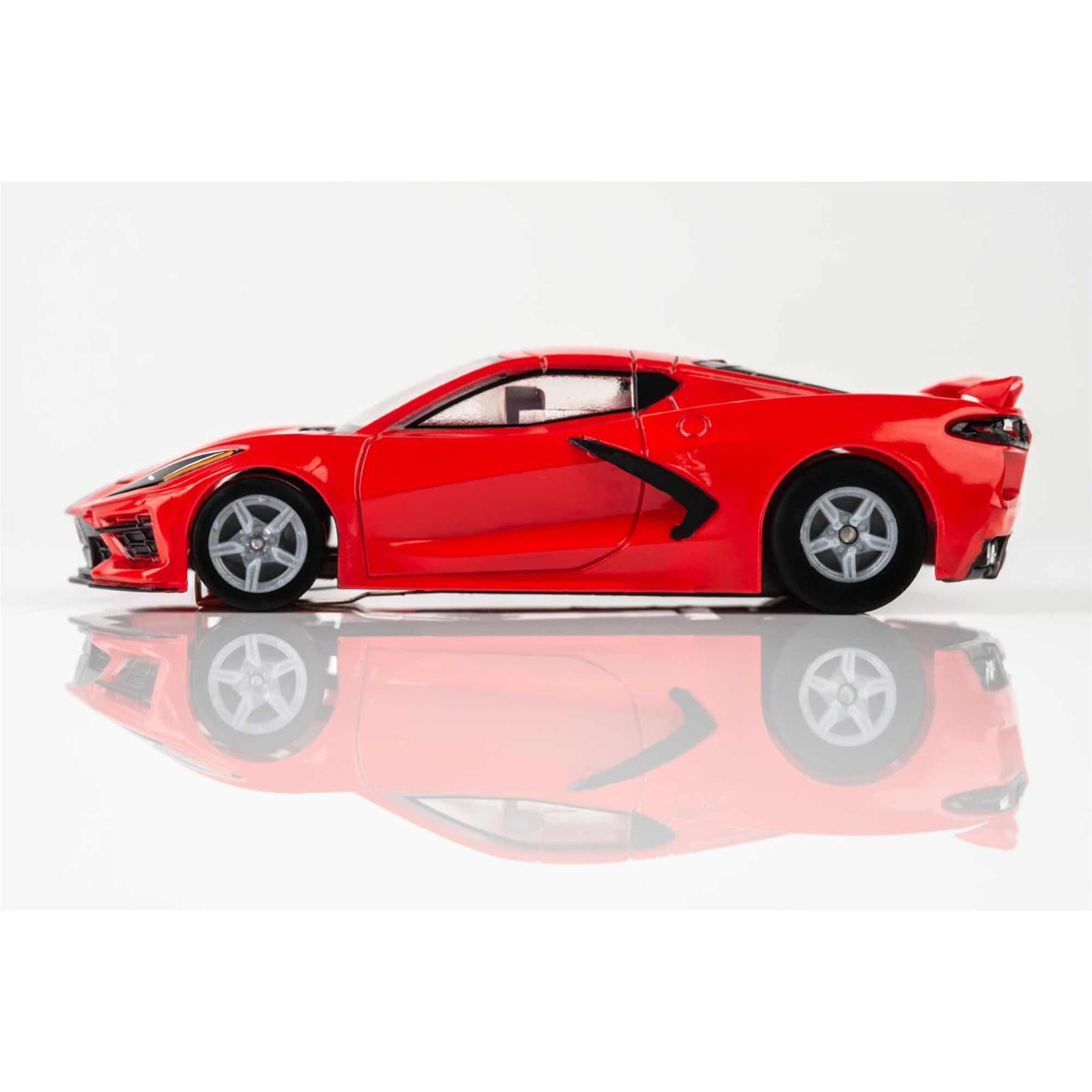 AFX Racing 22011 AFX Racing Chevy Corvette C8 Torch Red Mega G+