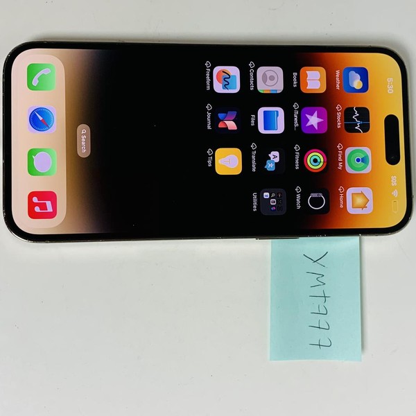 Apple iPhone 14 Pro Max - Unlocked, 256GB, Gold, A2651 - LABV90651