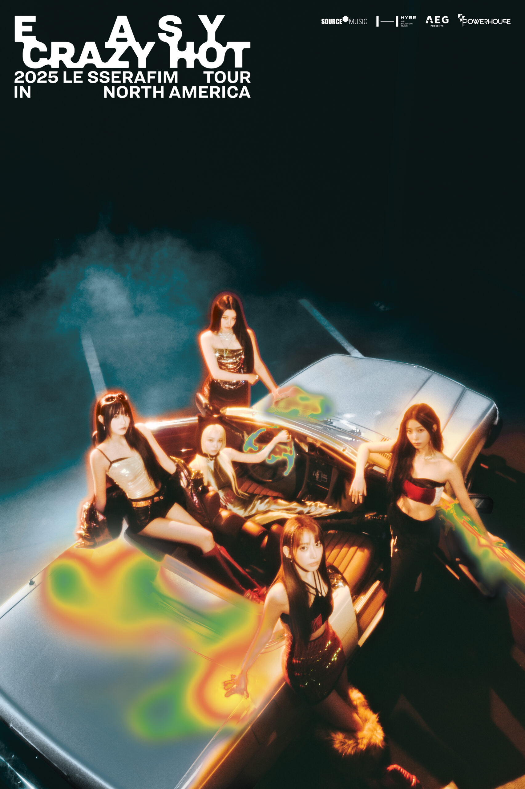 K-Pop Quintet LE SSERAFIM Announce North American Leg Of World