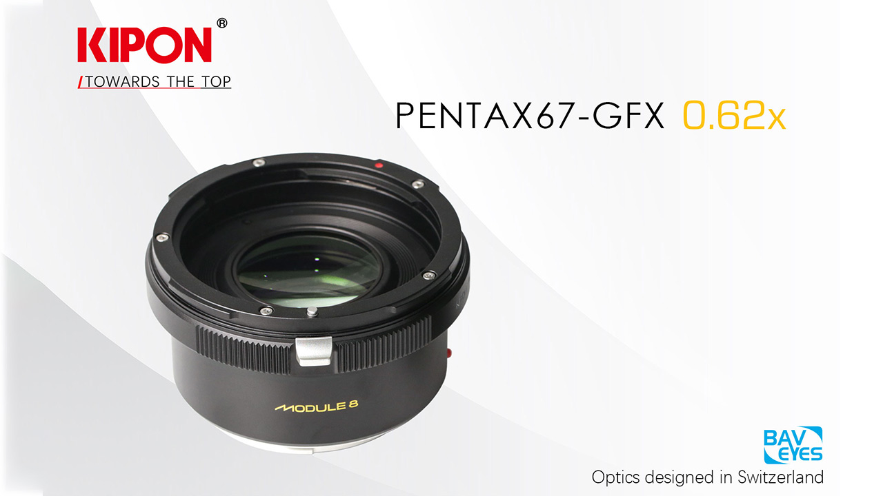 KIPON P67-GFX - Pentax 67 Lens to GFX Adapter - PRONEWS