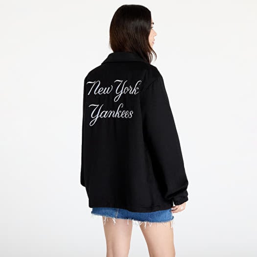 New Era New York Yankees MLB Wool Coaches Jacket UNISEX Black