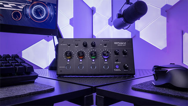 Roland - BRIDGE CAST | Dual Bus Gaming Mixer