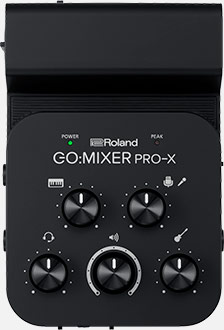 Roland - GO:MIXER PRO-X | Audio Mixer for Smartphones