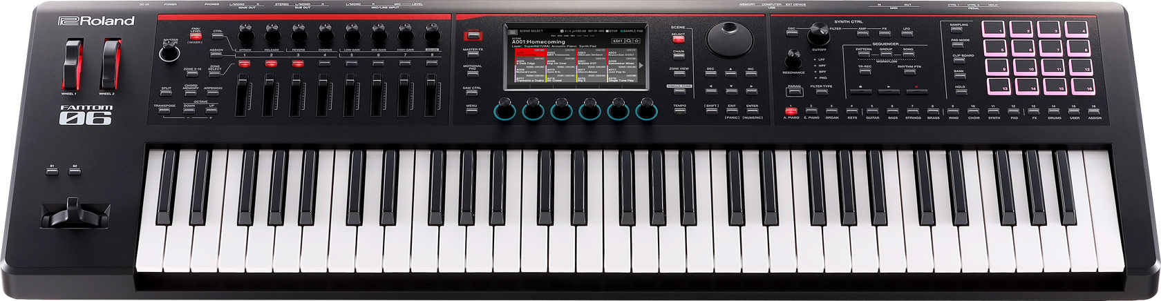 Roland - FANTOM-06 | Synthesizer Keyboard