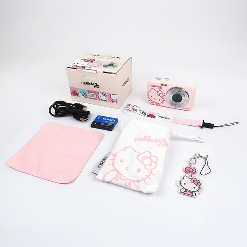 YASHICA x Hello Kitty Digital Camera DZ-100 (Pink) | YASHICA