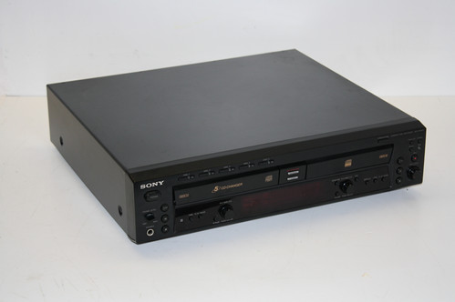 Sony RCD-W500C CD 2 Deck 5X Changer and 1X Recorder /Player