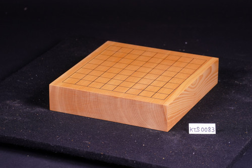 KTS0083】日向産本榧 天地柾 一枚盤 9路盤 卓上碁盤 | 日向碁盤碁石