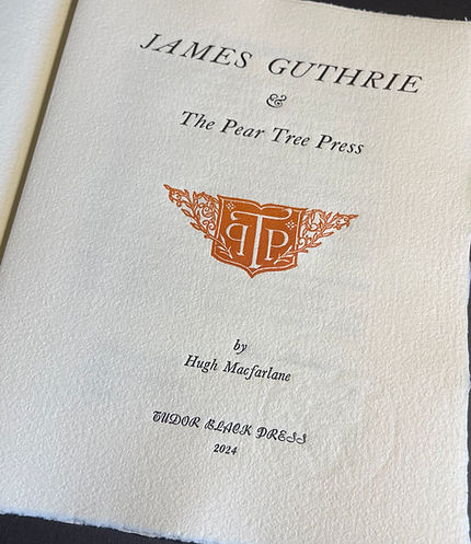 Pear Tree Press | tudor-black-press