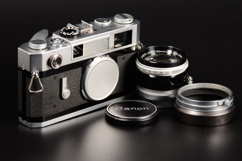 Canon 7SZ Rangefinder with Canon 50mm f1.4 lens - Condition: Mint