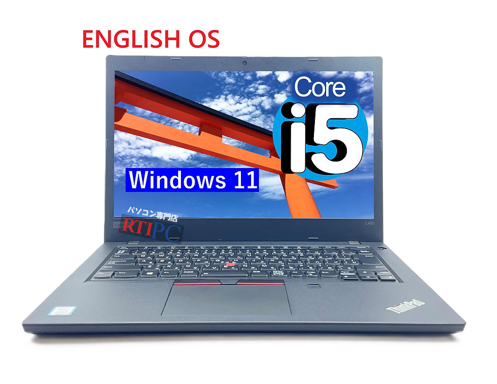English OS Laptop Thinkpad L480 Core i5-8250U, Memory 8GB, SSD