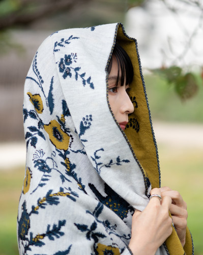 RAICHO Jacquard Blanket【1st】 | tunica-knit