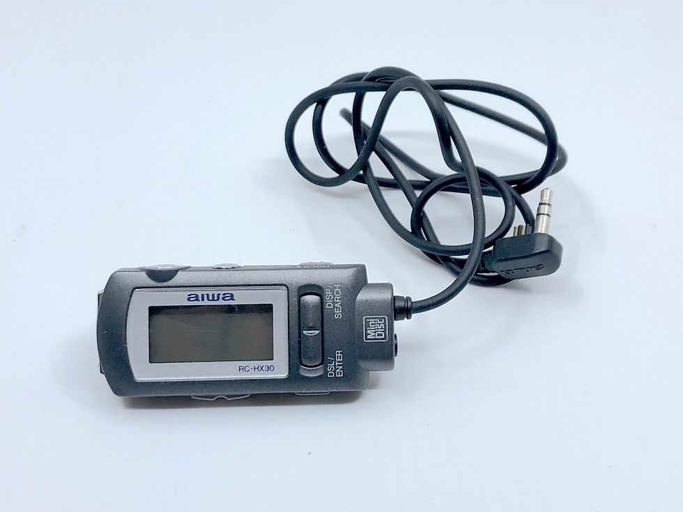 Aiwa AM-F70 Black MiniDisc Recorder