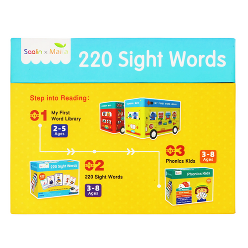 220 Sight Words Flash cards | MaiyaPen