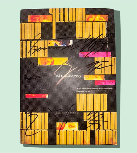 STRAY KIDS - YELLOW WOOD SIGNED ALBUM | Inspire Me Shop