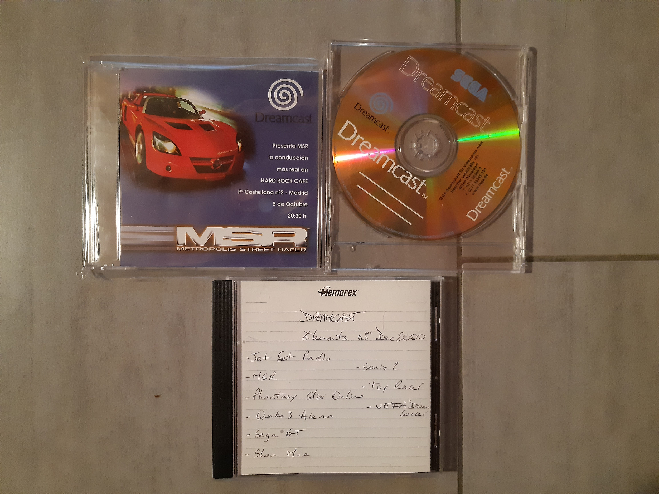 Release d'asset, de press kit et de pack photo Sega Dreamcast