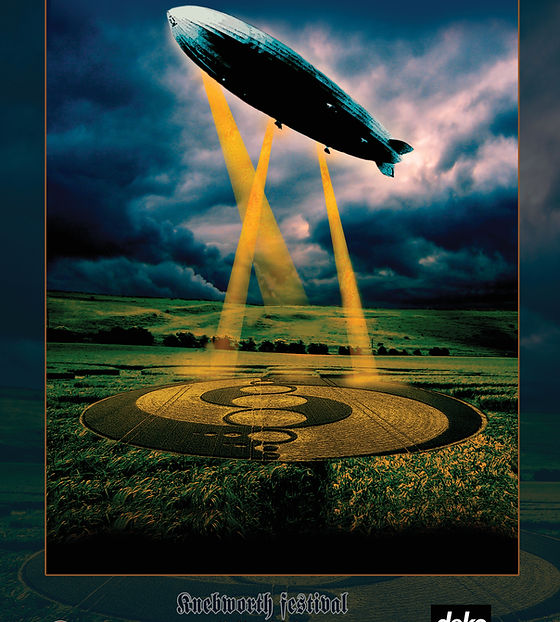 Ioannis (Signed) - Knebworth Festival - Book Art for Led Zeppelin