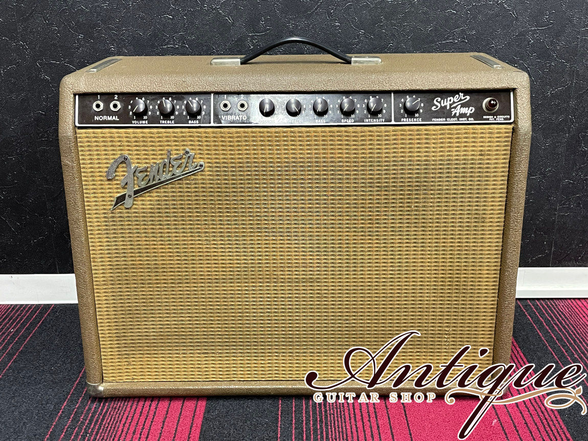 Fender Super Amp 1961年製 6G4-A Brown Tolex w/Original Oxford 10K5